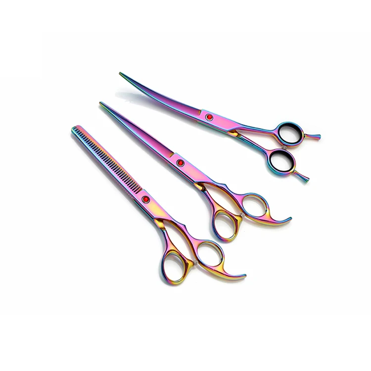 5 в 1 профессиональные ножницы для груминга собак и кошек
