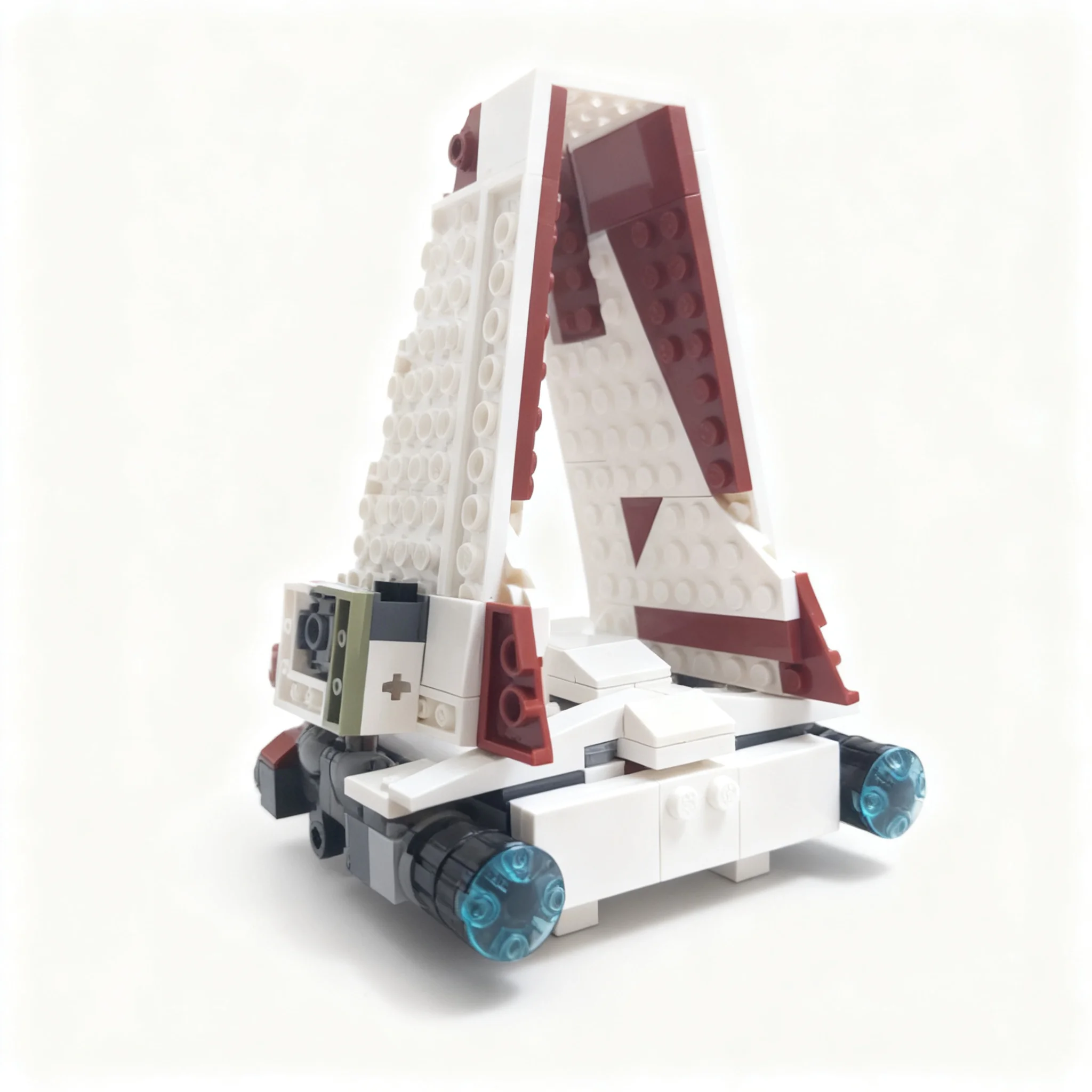 235 деталей MOC: Конструктор «Космический шаттл класса Nu Attack» (модель Alt Star Battle) — развивающая игрушка для детей, рождественский подарок (art.: 3920dc709eacf) - 3920dc709eacf