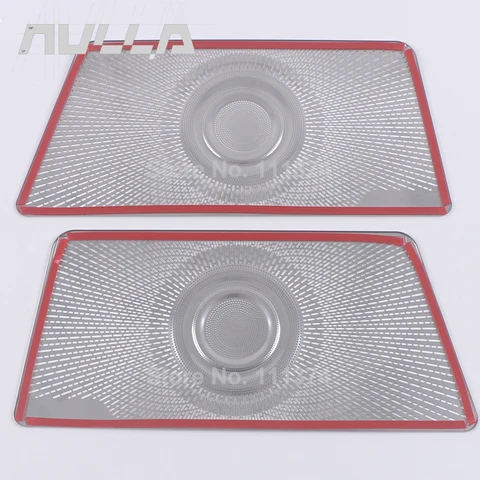 Для Mercedes Benz S Class W223 2021 2022-2026 крышка воздуховыпускного отверстия под сиденьем декоративная рамка аксессуары из нержавеющей стали