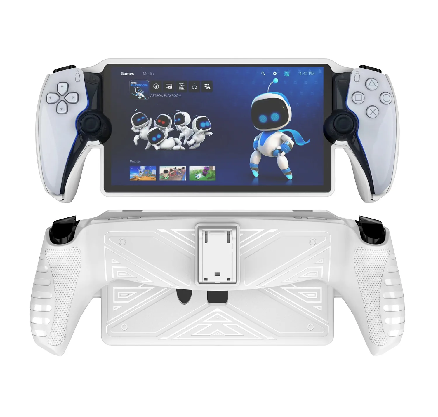 

for Sony PlayStation Portal Game Machine Protective Case TPU with Stand