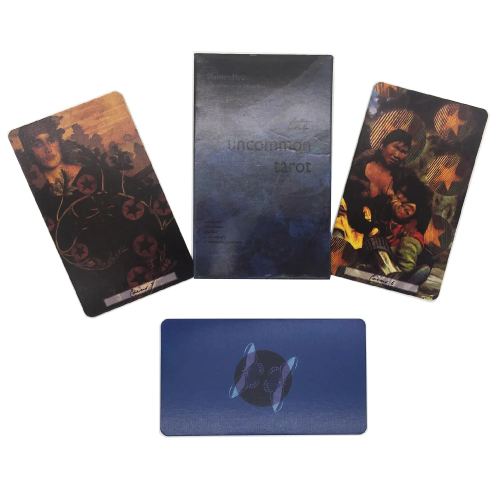

The Uncommon Tarot Cards Games 78 Cards English Version Friends Party Board Tarot Game Divination Fate Tarot Card