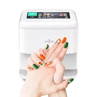 portable mobile smart professional built in display customized color patterns printed on nails personalized nails 3d manic