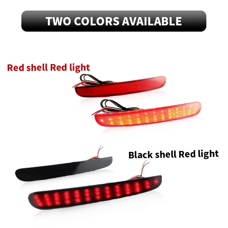 2 шт. для Honda N-Box 2021-2024 Высококачественный автомобильный задний бампер