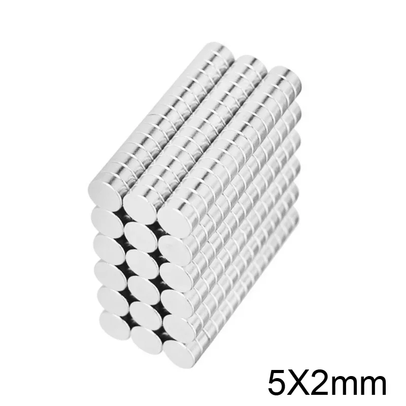 

Круглые магниты 5x2 мм