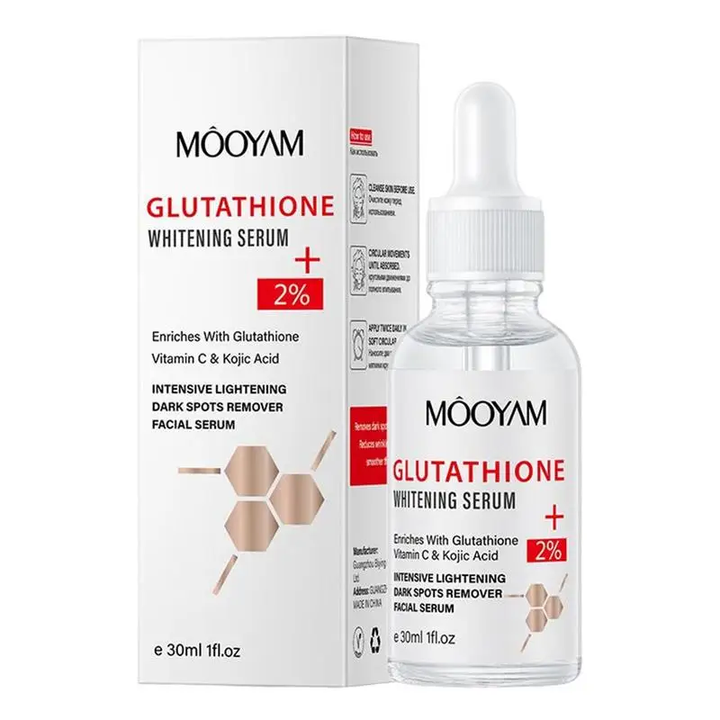 

Глютатион эссенция для лица 1fl.oz, эссенция для ухода за кожей, глютатионная эссенция для осветления кожи, эссенция для темных пятен и улучшен...