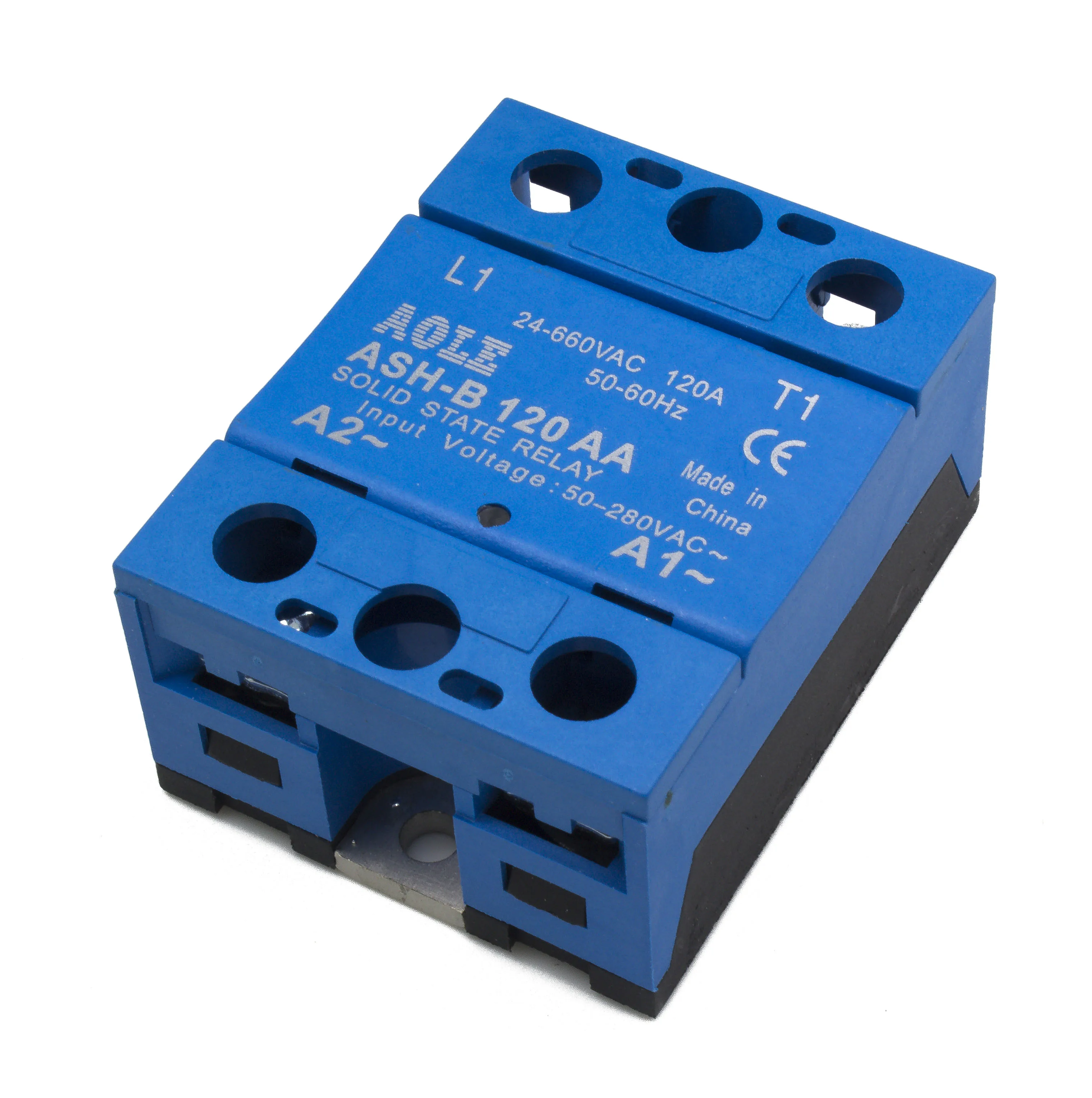 ASH-B-120AA Однофазное реле переменного тока в переменный ток 120A 660 В твердотельное реле 120AA SSR