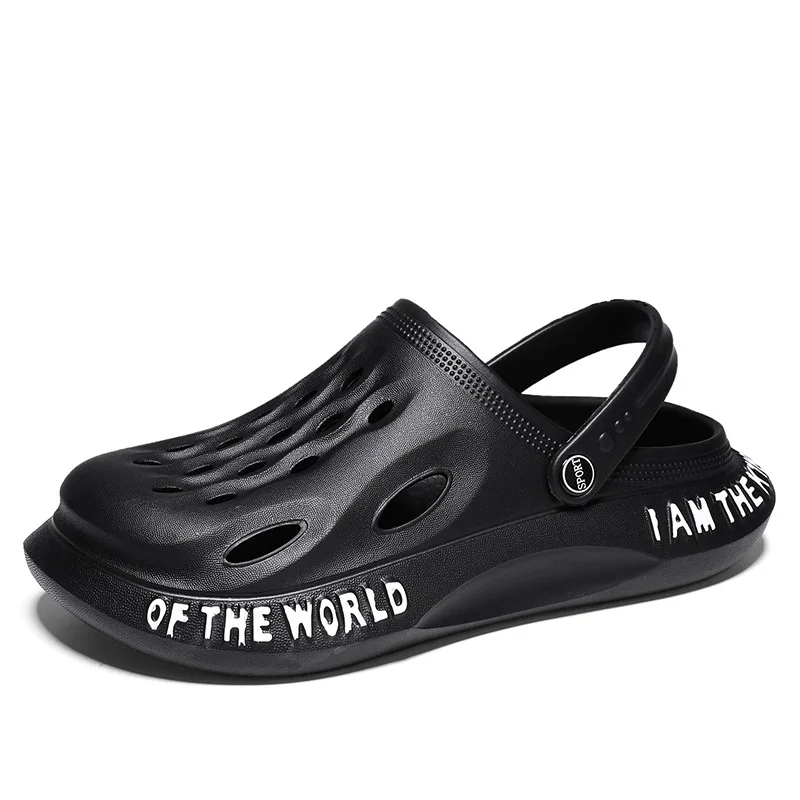 Сандалии мужские летние дышащие противоскользящие с кокосовым отверстием