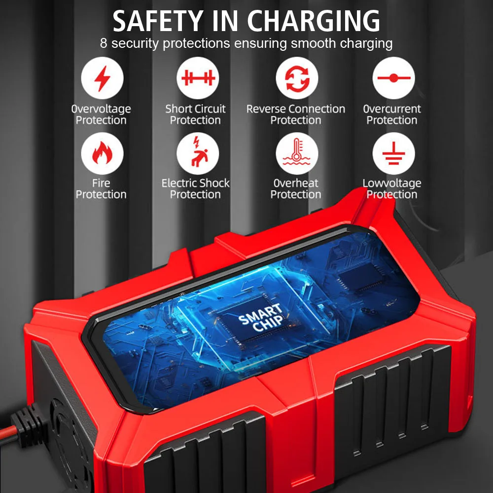 Тестер системы умное автомобильное зарядное устройство для аккумуляторов