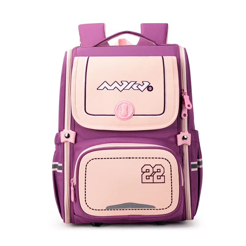 Водонепроницаемые школьные ранцы для девочек и мальчиков, детский рюкзак для начальной школы, ортопедические школьные портфели для учебни...