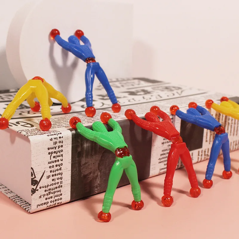 

10PCS Wall climbers tumble Kids Party Toys Party Favors Novelty Toy Gift Toys Boy Girl Fun Games Supplies