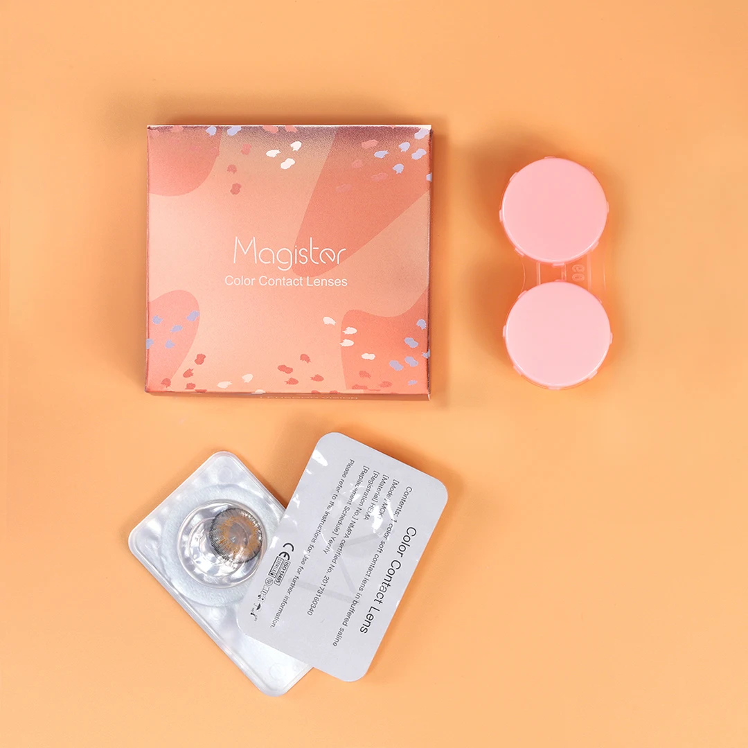 1 пара цветных контактных линз с диоптриями близорукостью контакты для глаз