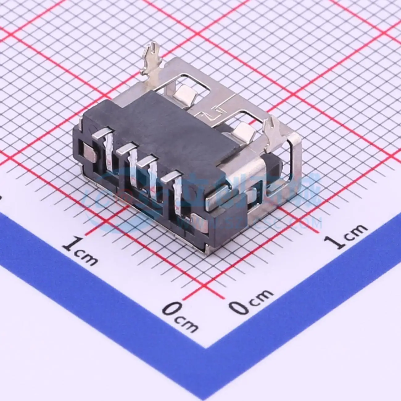 Фото 188 шт. 10.0 QHHTZB6.3 SMD USB-разъем типа A USB 2.0 №2