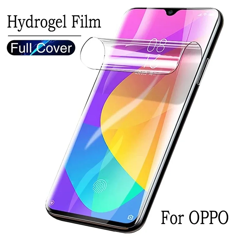 

Full Cover Screen Protector for OPPO R17 RX17 Pro Neo R15 R15x A9 A9x A7 A7x A5 A3 A1 F7 Hydrogel Film