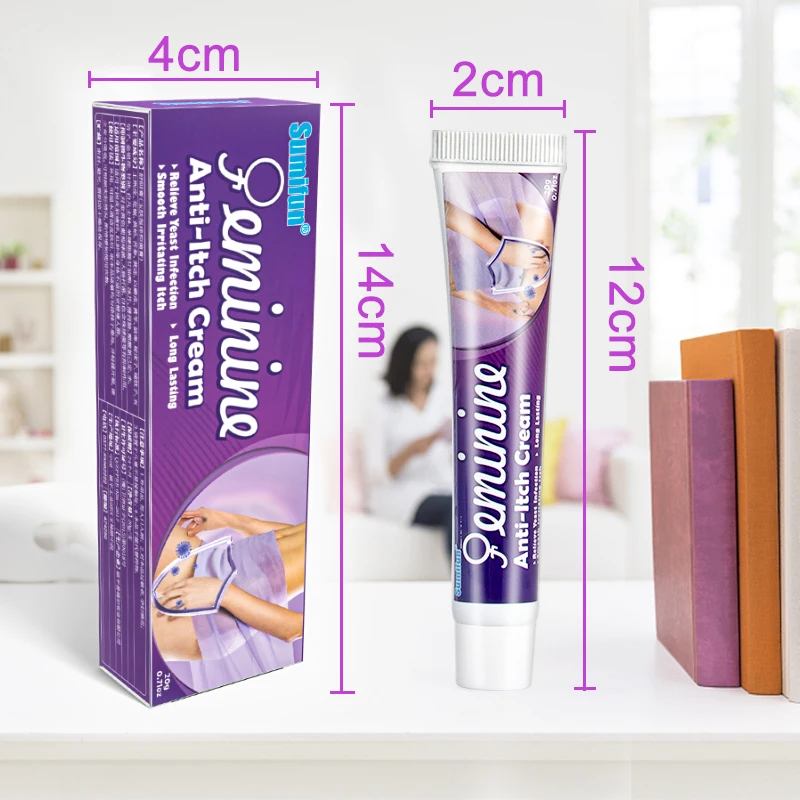 20G Sumifun Herbal Dermatitis Antibacterial Fungal Anti Infection Vaginal Ointment Feminine Private Anti-Itch Cream Remove Odor |