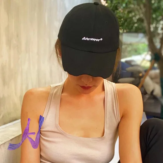 

ADER ERROR Baseball Caps Men's Women's Adjustable Embroidery Irregular Brim Caps Adererror Fashion Casual Couple Hat