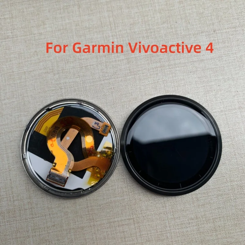 Фото Оригинальный сенсорный экран-дигитайзер для Garmin Vivoactive 4, замена LCD-дисплея в сборе для ремонта экрана смарт-часов №1