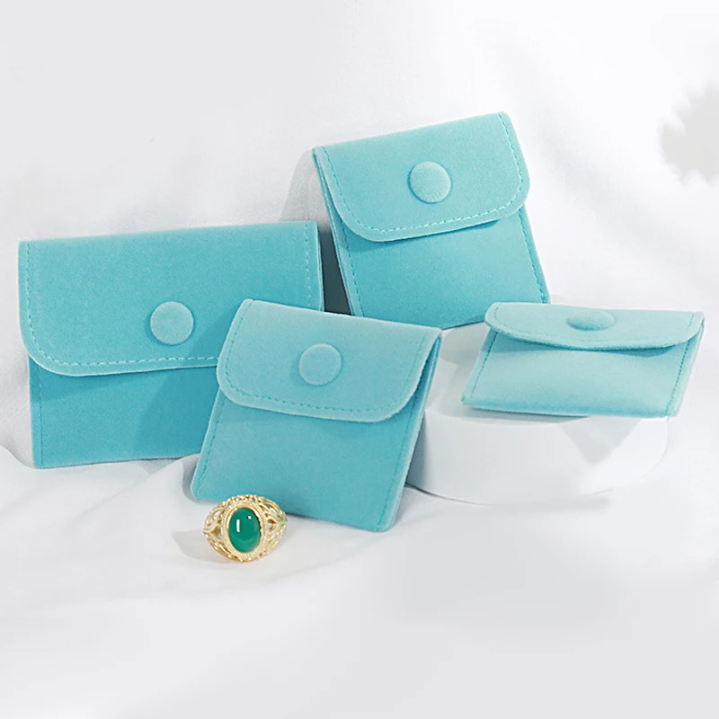 

Velvet Bag Jewellery Pouch Wear-resistant Jewelry Packaging Bag Soft Velvet Gift Bracelet Necklace Earrings Rings Storeage