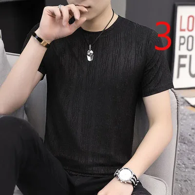 

Short-sleeved t-shirt men influx of new summer 2020 men simple loose cotton printed