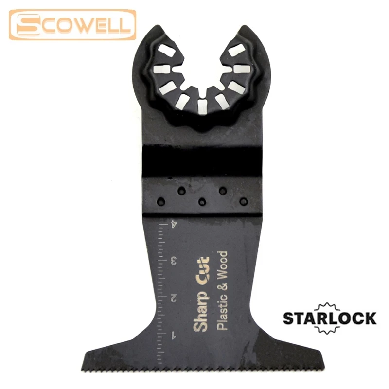 

65mm Oscillating Multi Tool Saw Blades Cutting Starlock and Starlock Plus Blades for Wood Blade Plunge Type Blads Jigsaw