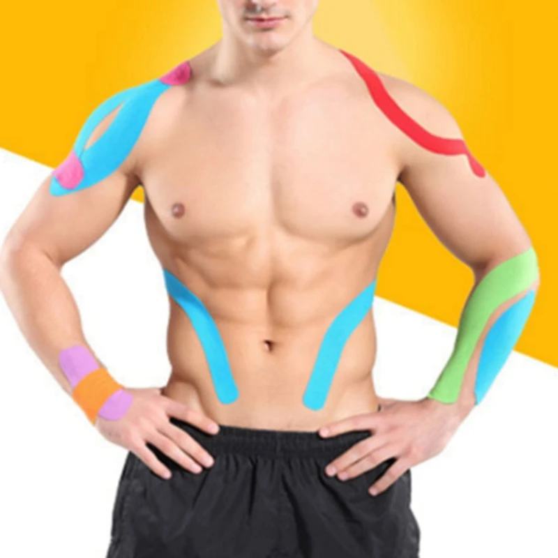 2 шт. кинезиологическая лента для занятий спортом