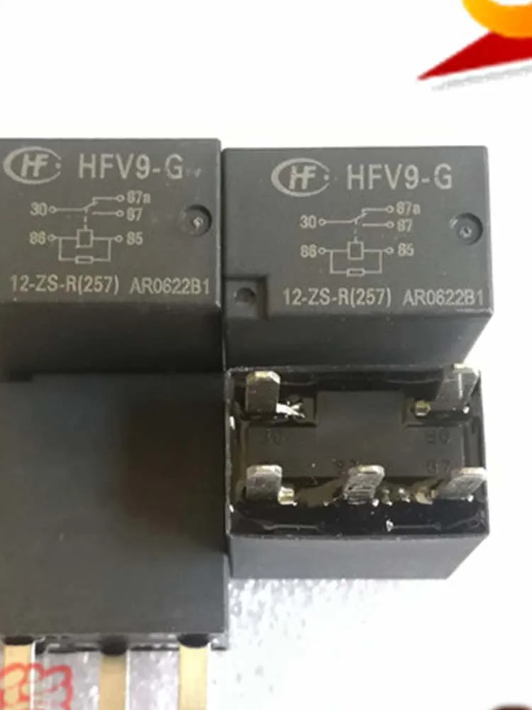 

5 PCS 12V Relay HFV9-G 12-ZS-R 12VDC