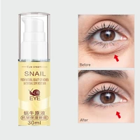 anti wrinkle eye snail essence can effectively remove the dark circles on the eye bags