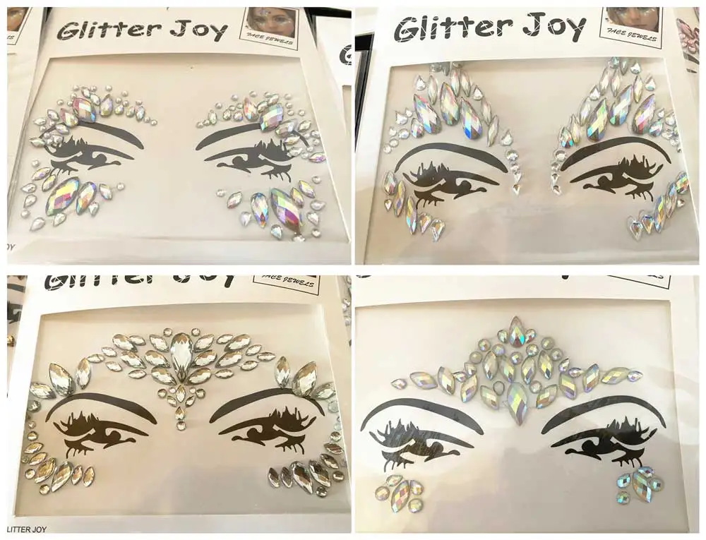 10 шт. акриловые Самоклеящиеся украшения для вечерние | Красота и здоровье