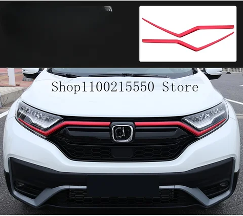 Молдинговая крышка переднего бампера, молдинг для Honda CR-V CRV 2021 2022, автомобильный стиль, отделка, полоса, защита рамы, аксессуары для украшения