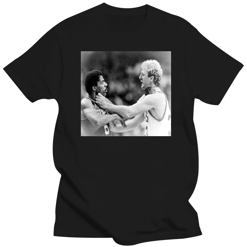 

Футболка Bird vs Erving, футболка Julius Erving Dr J vs Larry Bird, 100% хлопок