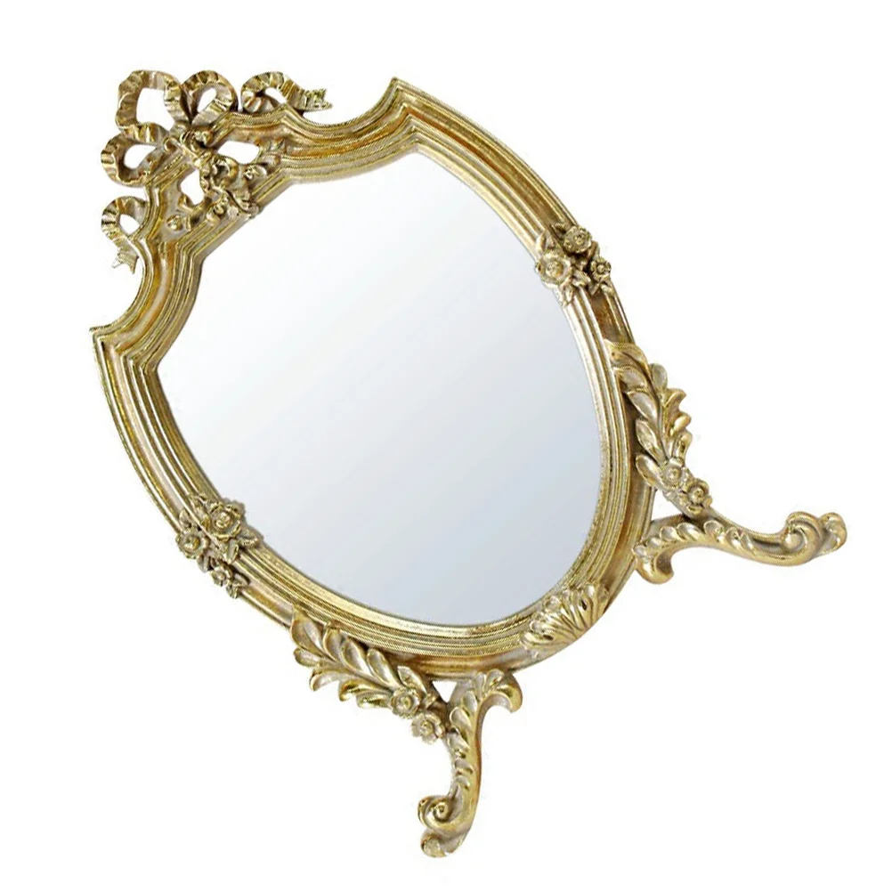 

Vintage Style Makeup Mirror Elegant Vanity Mirror Exquisite Mirror Ornament