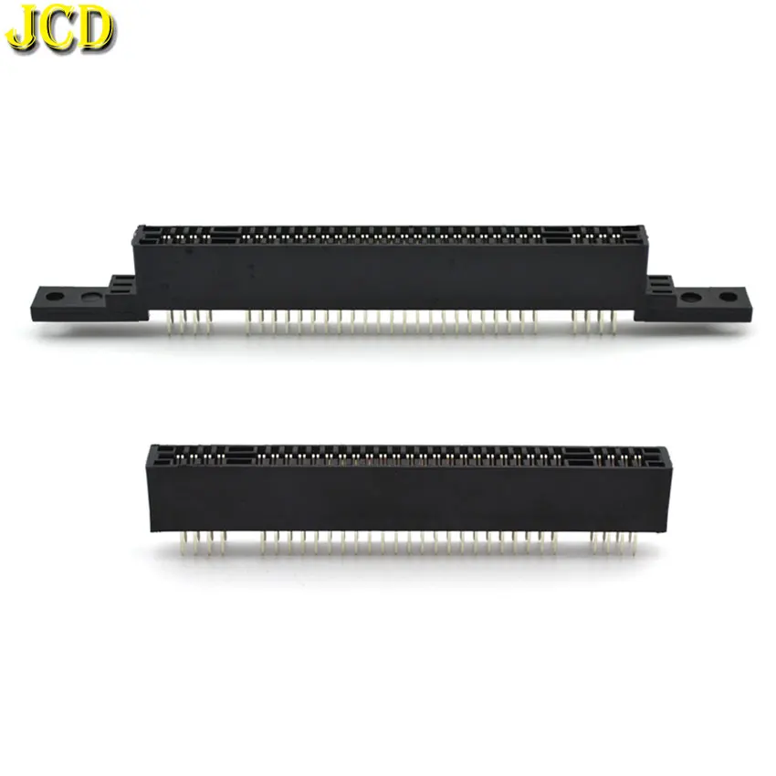 

JCD 1PCS Replacement 2.5mm Interval 62 Pin Card Slot For For SFC SNES Console Game Cartridge Slot Connector