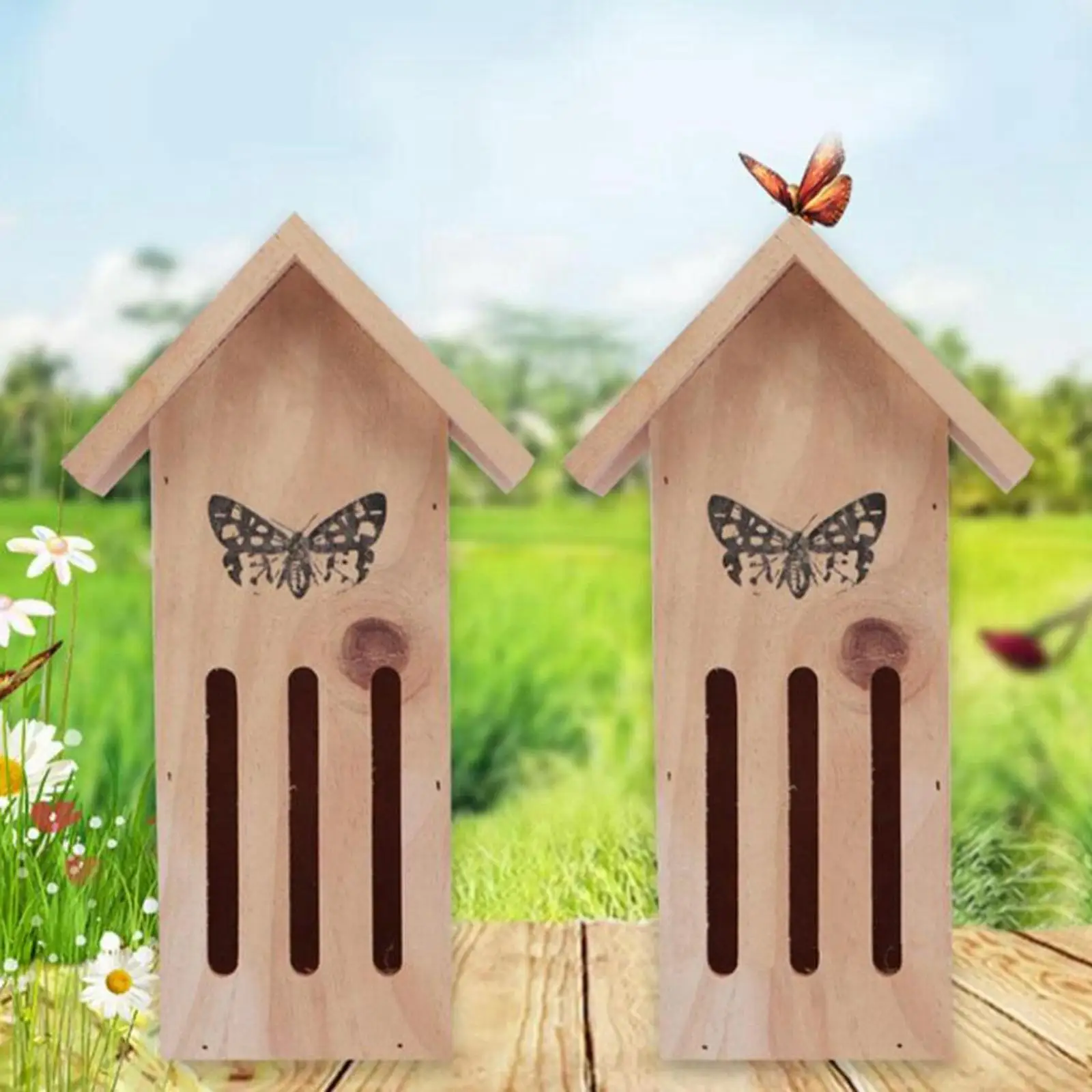 

Wooden Hotel, Nesting Habitat for Bees, Butterflies, Bugs,