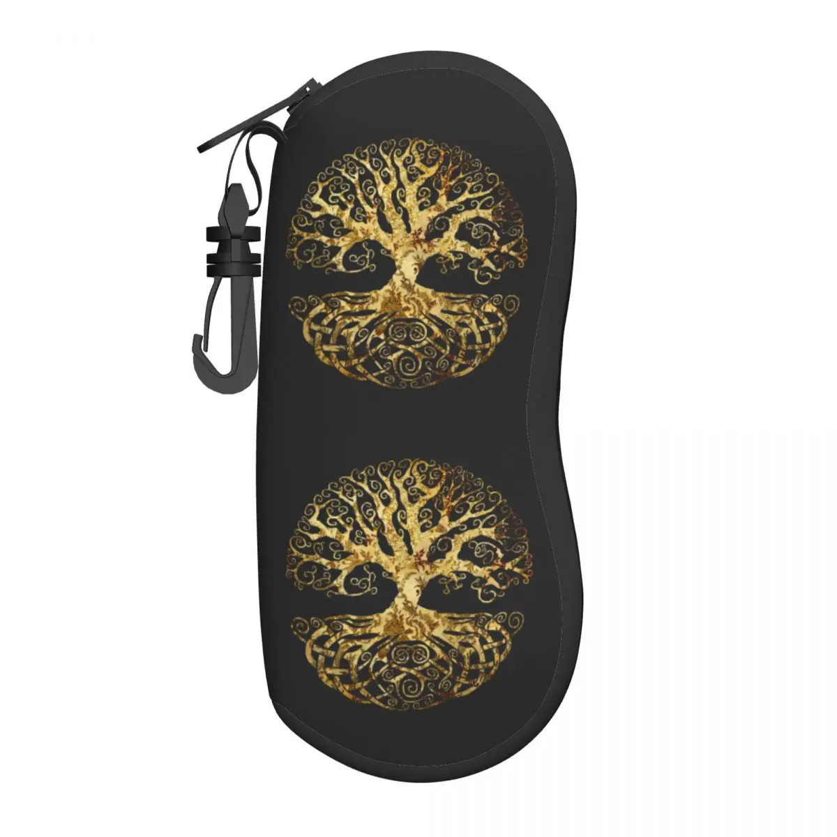 Forest Nature Budda Symbol Glasses Storage Box Gift Eye Contacts Case