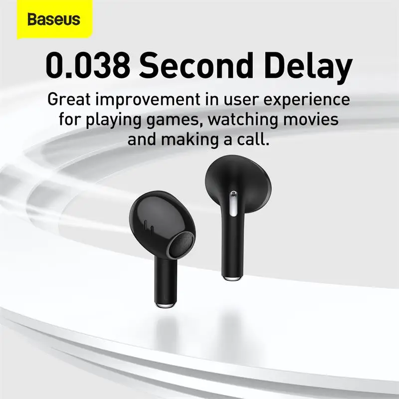 Baseus True беспроводные Bluetooth наушники TWS 5 0 стерео HD говорящие Auriculares для iPhone 12 13 pro Huawei