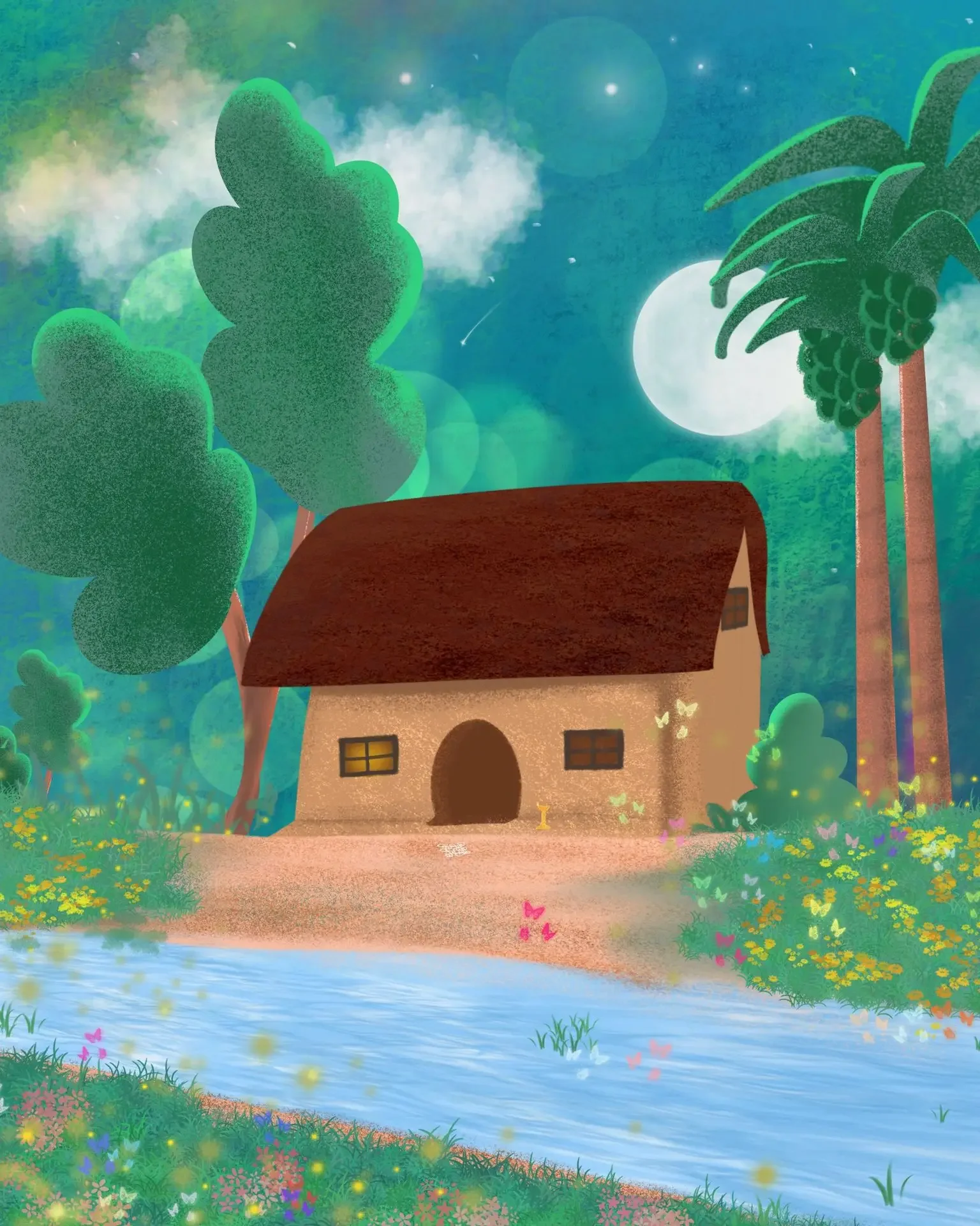 

09352600 Digital oil painting art oil mountain art oil painting living room floor decorative painting