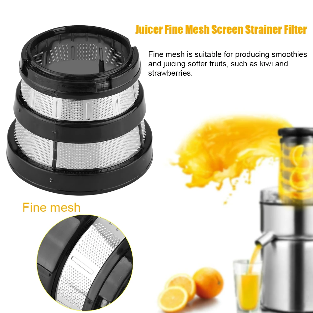 

Slow Juicer Fine Mesh Screen Strainer Filter Small Hole for Hurom HH-SBF11 HU-19SGM Parts Juicer Filter Juicer Filter Juicer