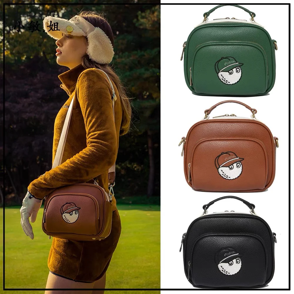 

2022 New Brand Golf Bag High Quality Korea Letter Color Matching Single Women Shoulder Bag