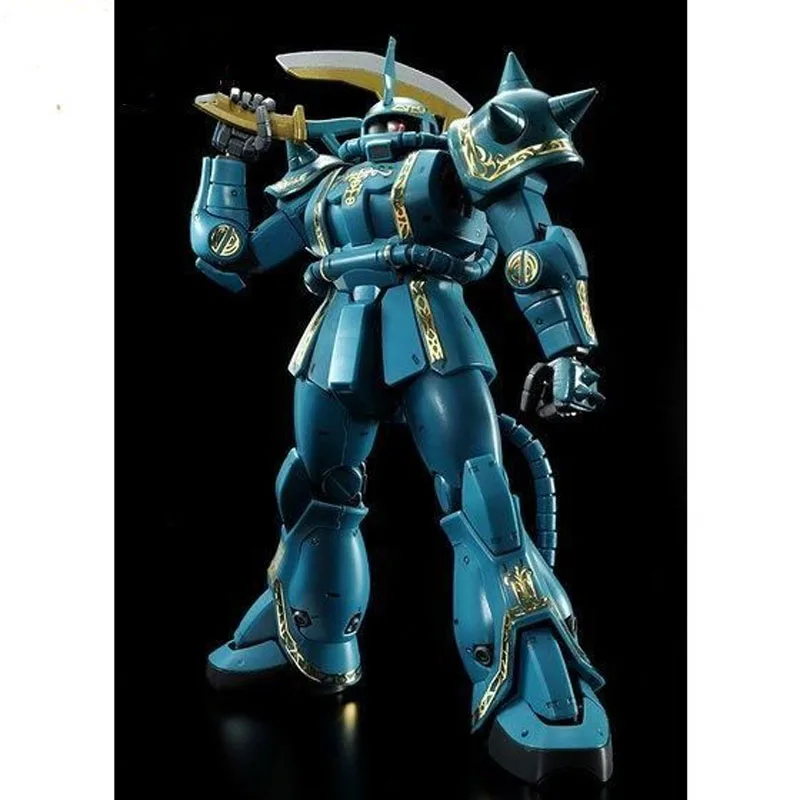 Фото Bandai оригинальная MG ZakuII Dozle Zabi Custom MS-06F 1/100 аниме фигурка в сборе модель игрушки подарки для детей GUNDAM №3