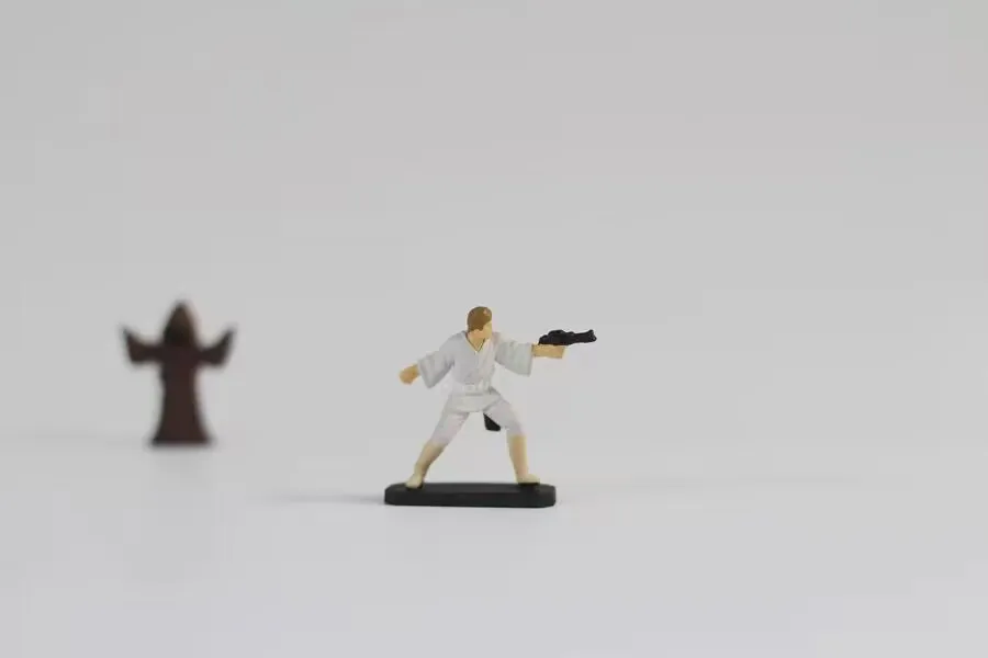 Фото Миниатюрная фигурка Starwar Skywalker Imperial Stormtrooper Коллекционная модель игрушки №2