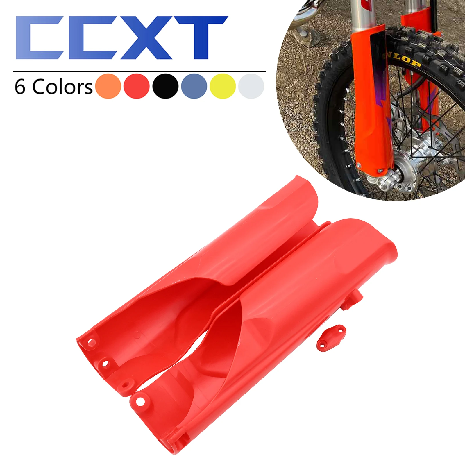motocyklowa osłona widelca amortyzatora ochronna dla XCW XCFW SX KTM XC XCF EXC EXCF SXF 125-500 2016-2023 2024