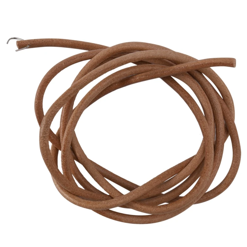 

72 inch 183 cm Leather Belt Treadle Parts + Hook For Singer Sewing Machine