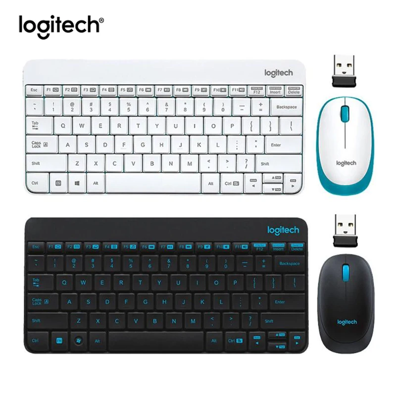 Logitech MK245 Беспроводная комбинированная клавиатура мышь игровой ноутбук ПК