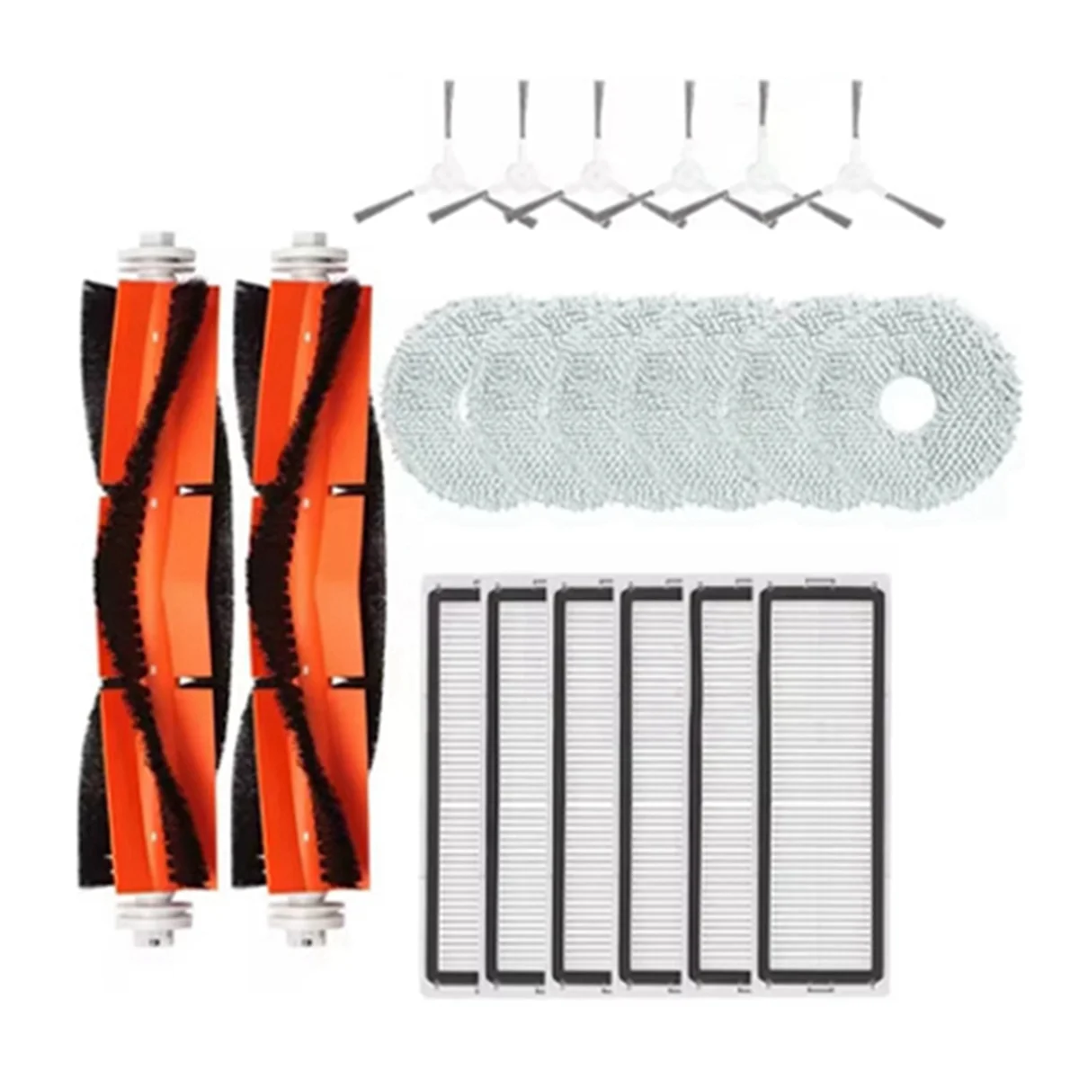 Запчасти для робота-пылесоса Xiaomi S10 + / Plus B105 основная боковая щетка фильтр НЕРА