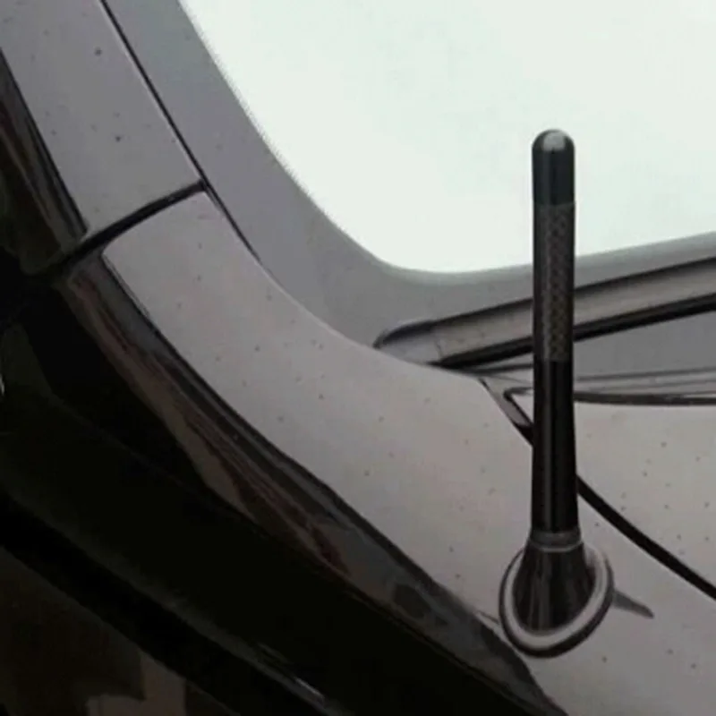 

Antenna Car Accessories Aluminum Screw-On Short Carbon Fiber Vehicle Aerials Car Radio Outdoor Universal Supplies
