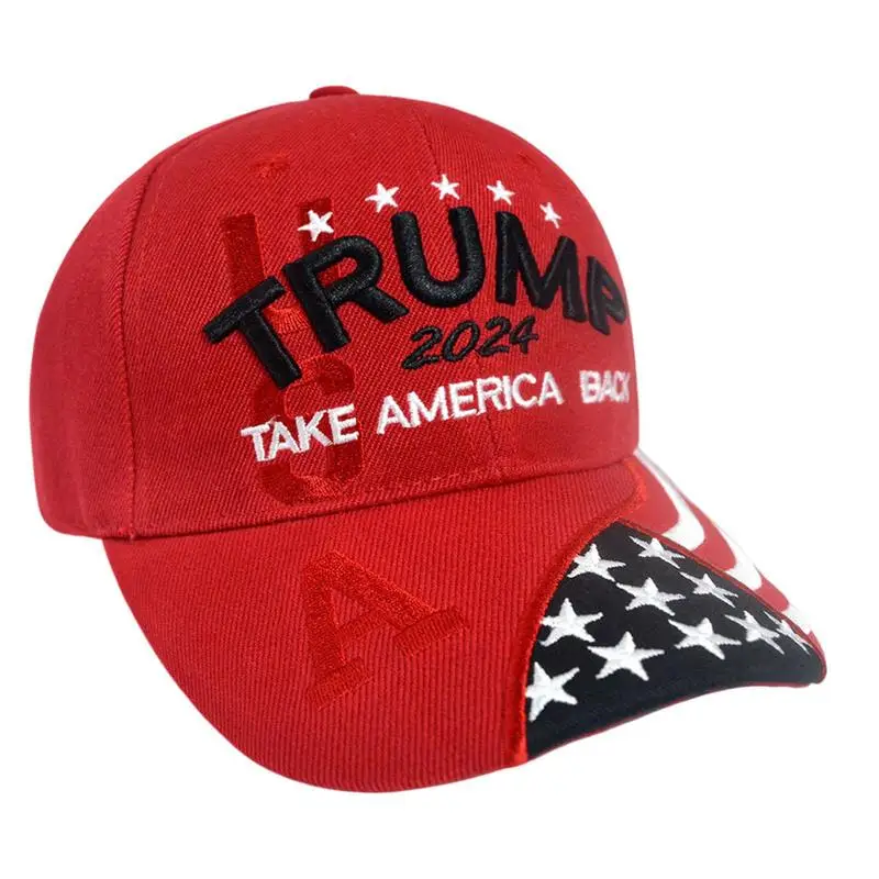

Donald Trump Hat Take America Back 2024 Trump Hat Breathable Embroidery Baseball Hat Adjustable For Boys Girls Women Men