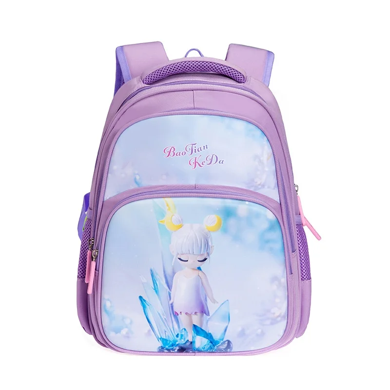 Elf Dinosaur Grade 1-3 Primary Children Fashion Backpacks New Girl Princess Sweet Boy Cool Cartoon Schoolbags Drop Shipping Hot
