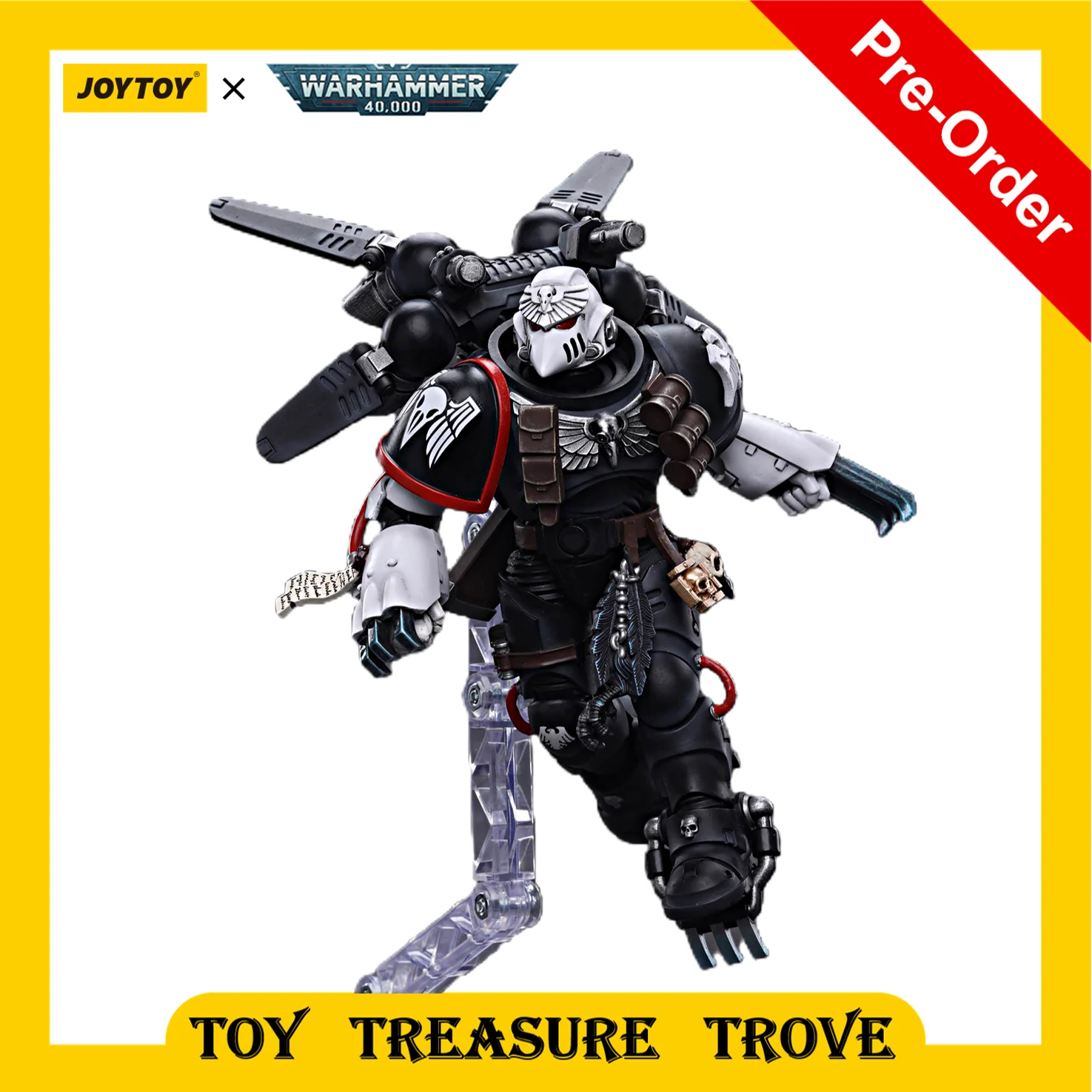 S Raven Guard Chapter Master Kayvaan Shrike Anime Military Model Toy For Gift