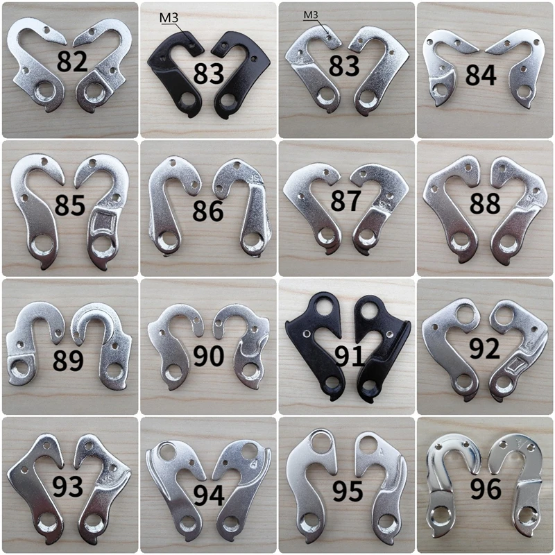 

5PCS Bicycle Gear Derailleur Hanger extend Mech Dropout For Scott Specialized Stevens Trek frame Hanger Number 55-66