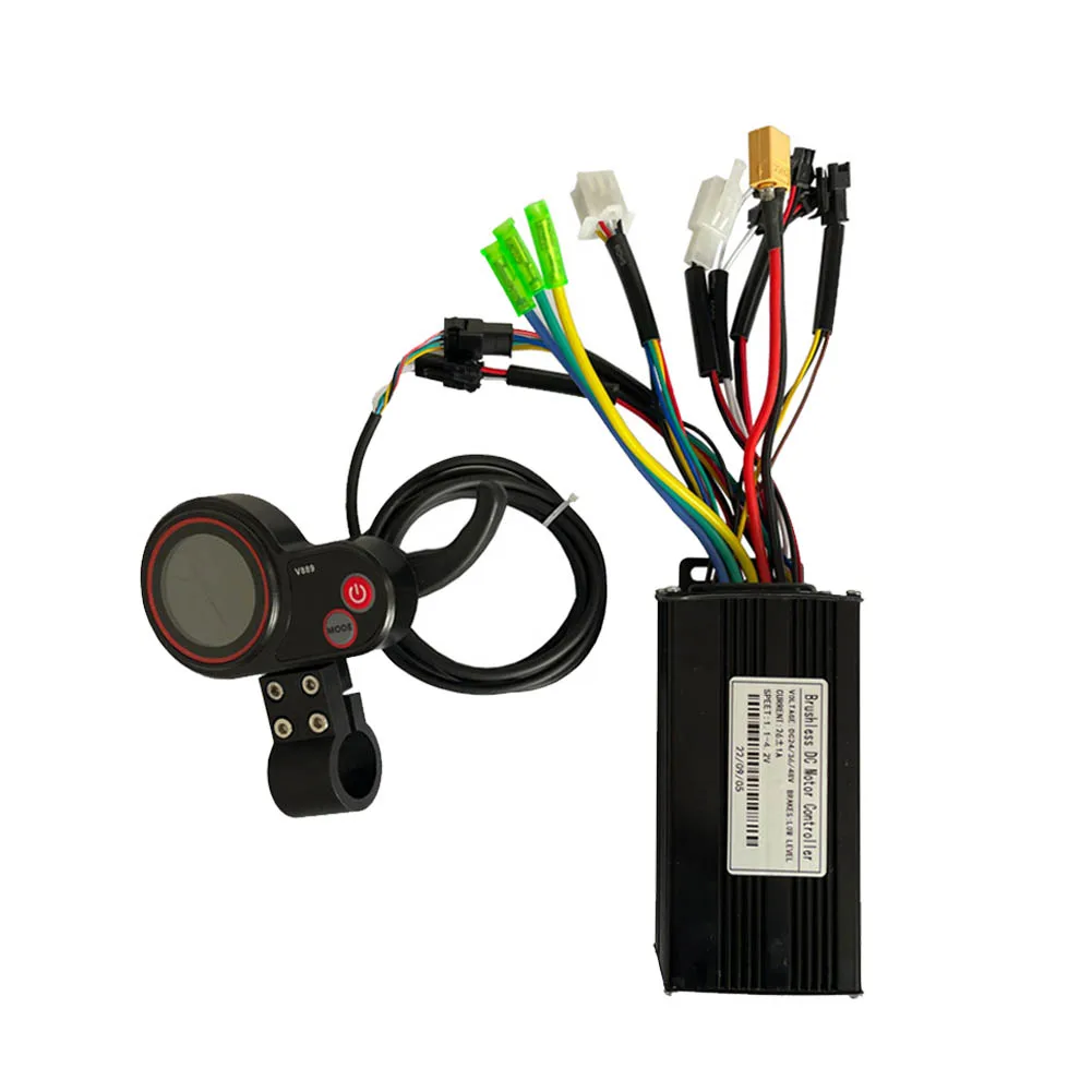 

Sine Wave Controller 24-48V 26A 500/750W 6 Pins Display Electric Scooter Electric Scooter Replacement Parts Hot Sale