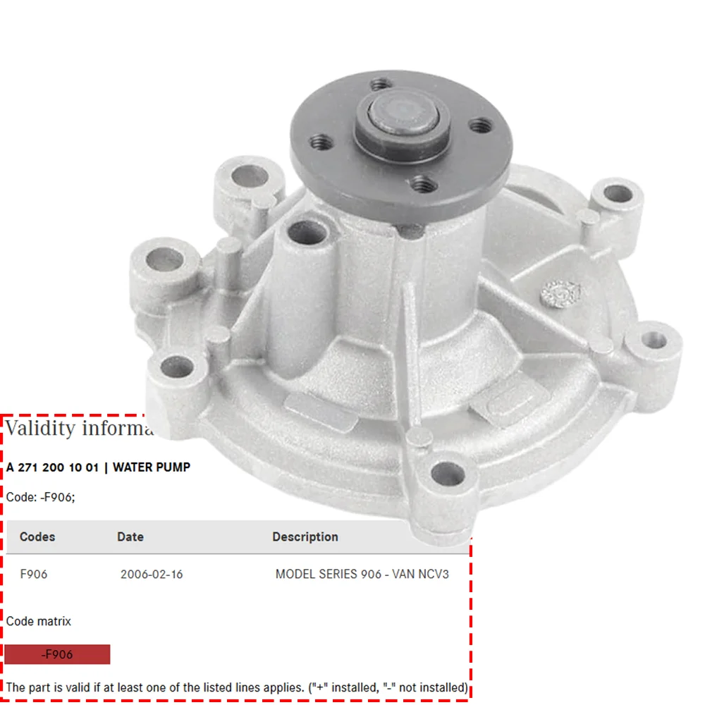 A 2712001001 2712000401 Для Mercedes-Benz M271 CL203 W204 A209 SLK200 E260 CLK200 C230 C E-класса CGI охлаждающие